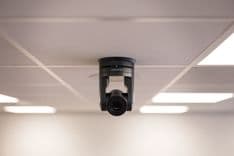 Presentatorcamera voor vergaderingen in Huib van de Vecht zaal — Mudde Kok FlexCentre