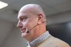 Wireless headset voor sprekers in Huib van de Vecht zaal — Mudde Kok FlexCentre
